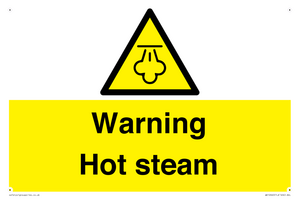 WK12640: Warning Hot steam