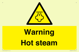 WK12640: Warning Hot steam