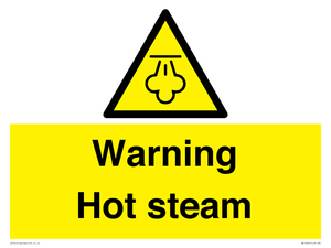 WK12640: Warning Hot steam
