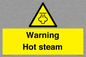 WK12640: Warning Hot steam