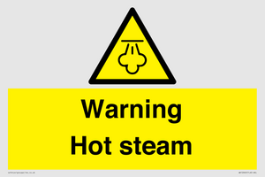 WK12640: Warning Hot steam