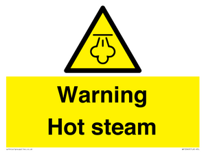 WK12640: Warning Hot steam
