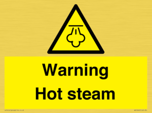 WK12640: Warning Hot steam