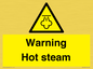 WK12640: Warning Hot steam