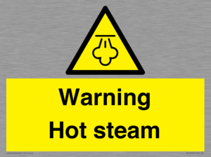 WK12640: Warning Hot steam
