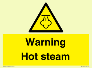 WK12640: Warning Hot steam