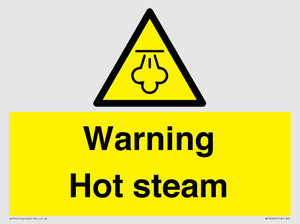 WK12640: Warning Hot steam