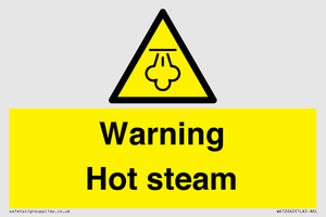 WK12640: Warning Hot steam