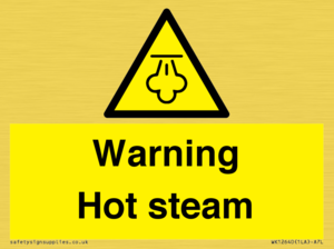 WK12640: Warning Hot steam