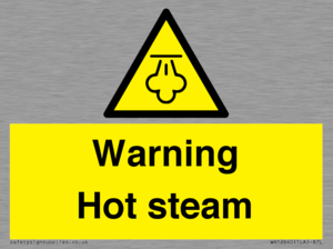 WK12640: Warning Hot steam