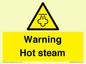 WK12640: Warning Hot steam