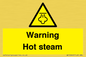 WK12640: Warning Hot steam