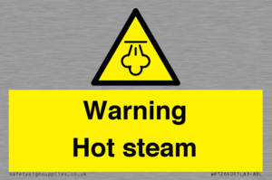 WK12640: Warning Hot steam