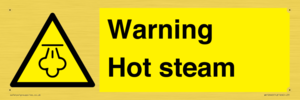 WK12640: Warning Hot steam