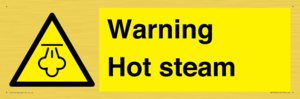 WK12640: Warning Hot steam