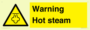 WK12640: Warning Hot steam