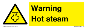 WK12640: Warning Hot steam