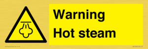 WK12640: Warning Hot steam