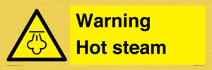 WK12640: Warning Hot steam