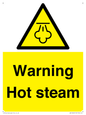 WK12640: Warning Hot steam
