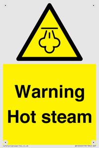 WK12640: Warning Hot steam