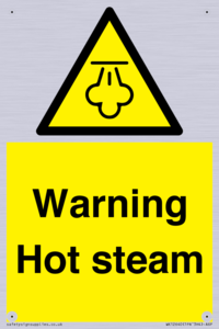 WK12640: Warning Hot steam