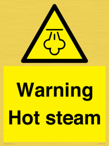 WK12640: Warning Hot steam