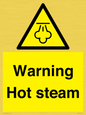 WK12640: Warning Hot steam