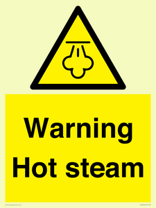 WK12640: Warning Hot steam