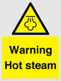 WK12640: Warning Hot steam