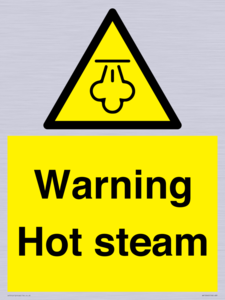 WK12640: Warning Hot steam