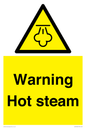 WK12640: Warning Hot steam