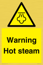 WK12640: Warning Hot steam