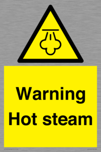 WK12640: Warning Hot steam