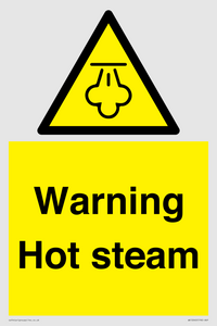 WK12640: Warning Hot steam