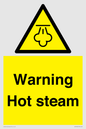 WK12640: Warning Hot steam