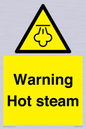 WK12640: Warning Hot steam