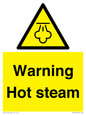 WK12640: Warning Hot steam
