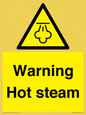 WK12640: Warning Hot steam