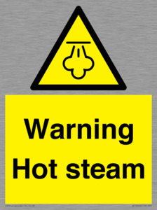 WK12640: Warning Hot steam