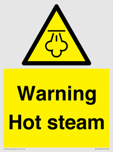 WK12640: Warning Hot steam
