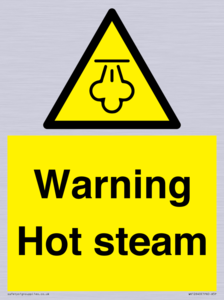 WK12640: Warning Hot steam