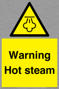 WK12640: Warning Hot steam