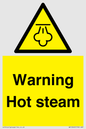 WK12640: Warning Hot steam