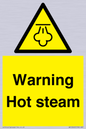 WK12640: Warning Hot steam
