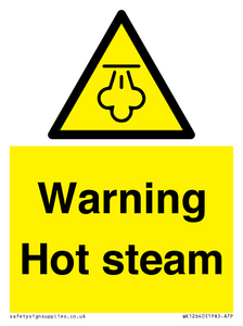 WK12640: Warning Hot steam