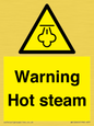 WK12640: Warning Hot steam