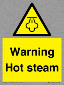 WK12640: Warning Hot steam