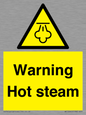 WK12640: Warning Hot steam