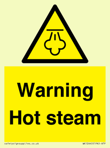 WK12640: Warning Hot steam
